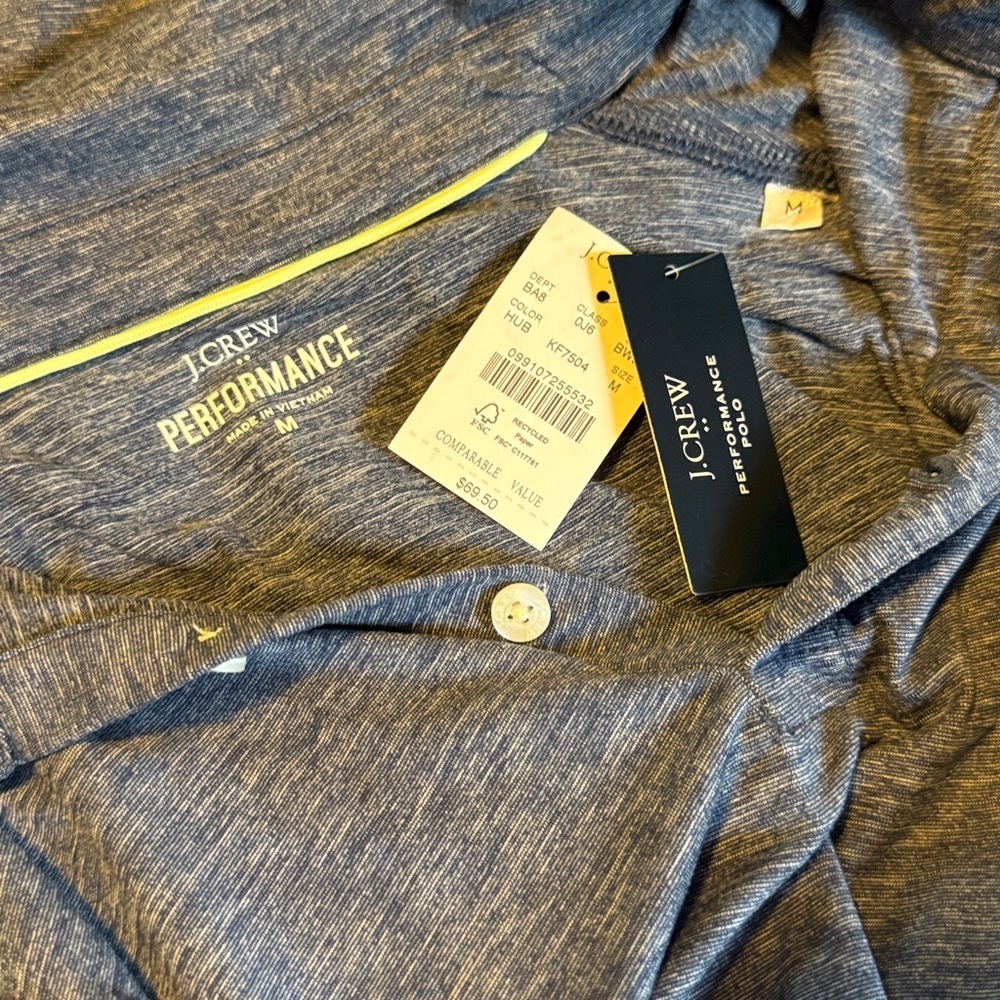 NWT JCrew Performance polo shirt - Picture 3 of 5